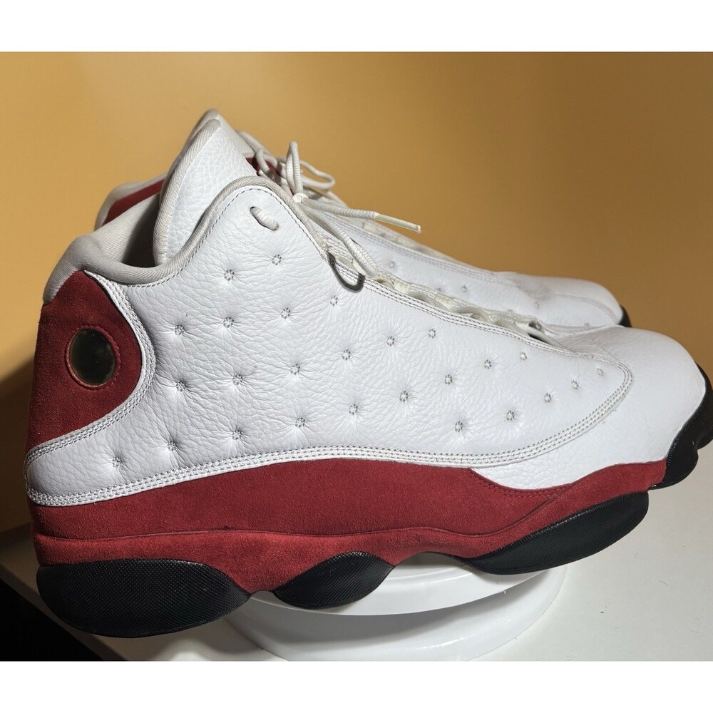 AIR JORDAN 13 RETRO CHICAGO CHERRY 414571-122 WHITE RED BIG MENS SIZE 18 OG 2017